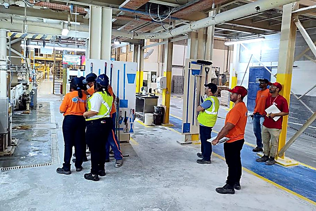 Capacitação de líderes com foco em segurança e produção
